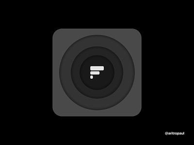 Feeder App icon app design feed feeder figma github icon rss