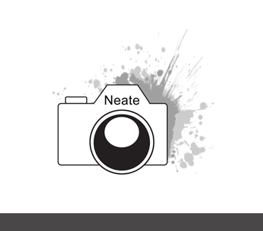 Neate Photos Logo camera logo