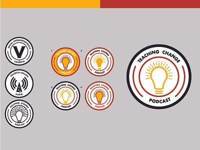 Valencia College Logo work branding design entrepreneurship logo podcast vector