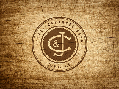 Sturdy Goods brand handmade logo mfg woodwork