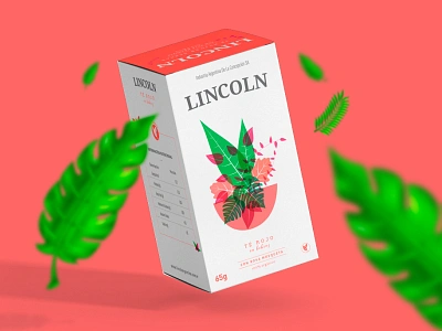 Lincoln - Packaging Té brand brand identity branding design graphic identity package packaging packaging design premium te