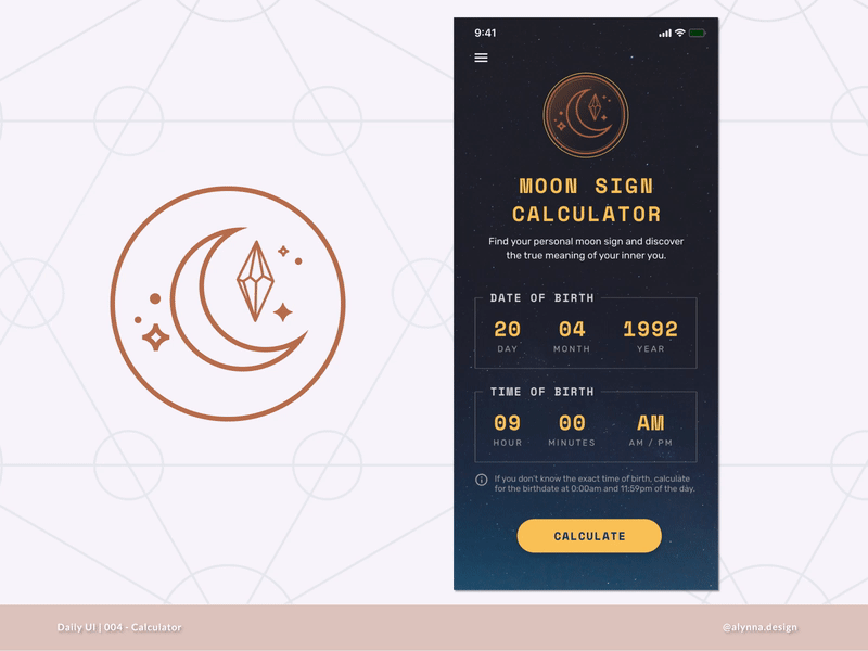 DailyUI | 003 - Calculator