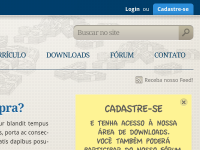 Tributação no Ensino [final concept] blog ui website