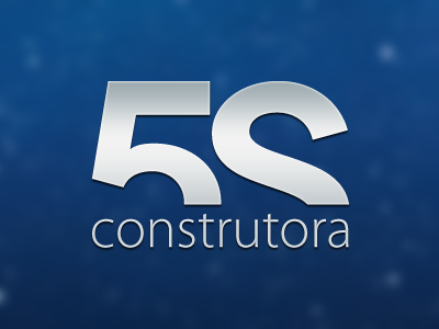 5S Construtora: First Concept [Rejected] construction logo rejected