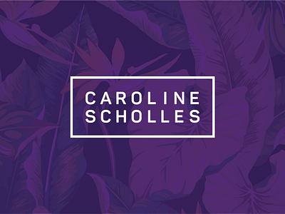Caroline Scholles Brand brand copywriter logo personal brand