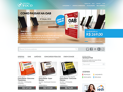 Editora Foco Ecommerce books ecommerce store webdesign website