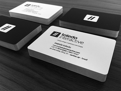 Toledo Interactive Business Card business card card print