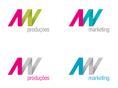 AN Produções, logo draf v3 branding logo
