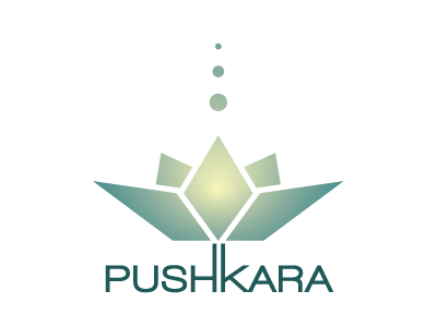 Pushkara branding identity indian logo modern