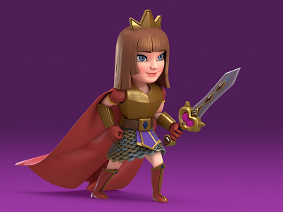 girl with sword game soldier sword