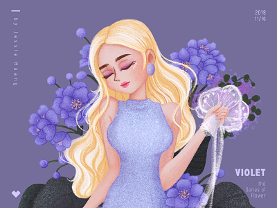 Violet illustration