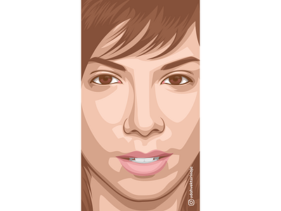 Christina Perri christinaperri perri portrait portraitart vector vectorart vectorportrait