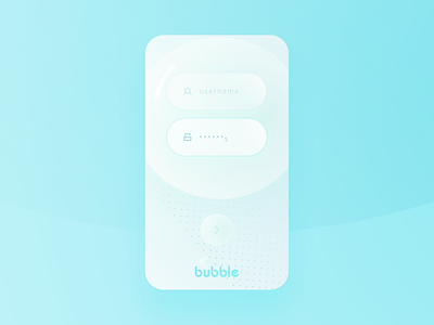 Sign Up ( Daily UI :: 001 ) bubble dailyui signup