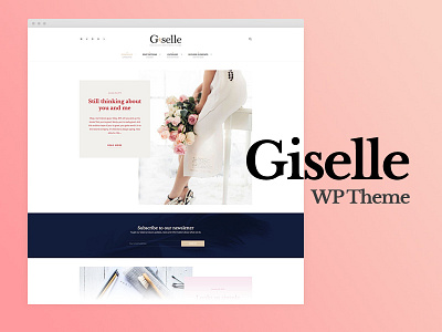Giselle Exclusive WordPress Blog Theme blog clothing effects exclusive fashion page sexy shop single style wordpress