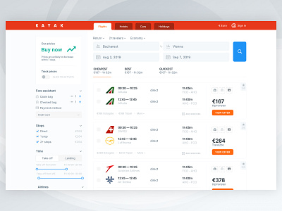 Kayak Website Redesign booking app bookings flight flight booking flight search flights kayak landing touchsize