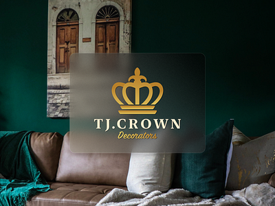 Classic Logo Design (TJ Crown Decorators)