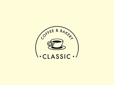 Cafe logo cafe classic coffee concept logo shop vintage