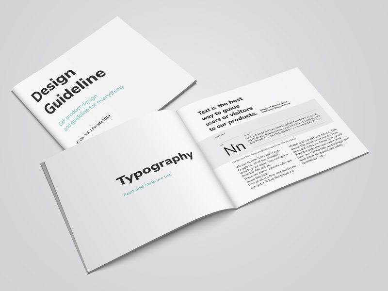 Design guideline by Souris on Dribbble
