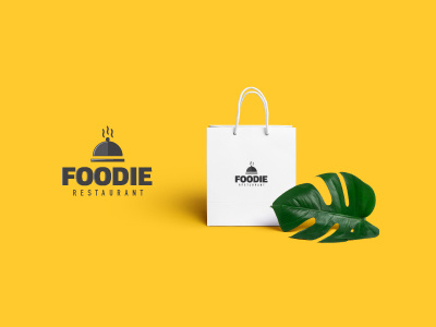 Foodie Restaurant branding logo design packaging