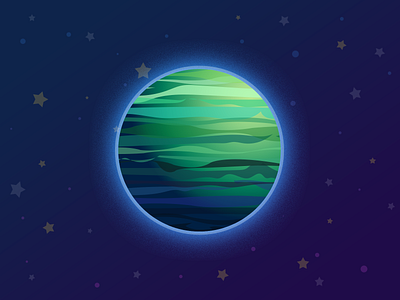 planet 3 design game art illustration planet star