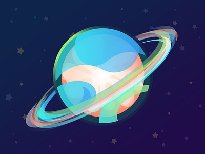 planet9 colorful design game art illustration paint planet