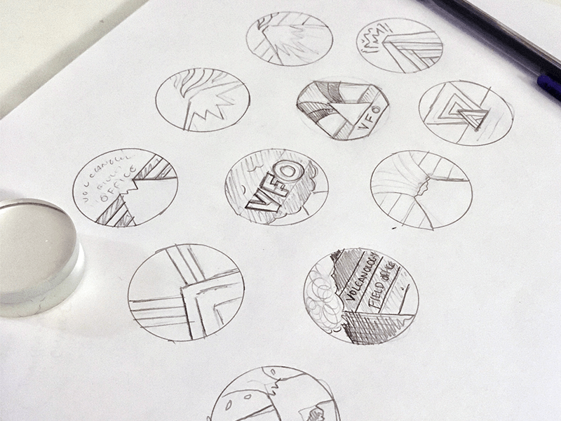Volc dribbble