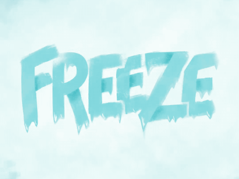Freeze Logo - Process Animation