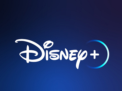 Disney Plus Logo Redesign adobe illustrator blue brand branding disney disney plus disneyland gradient logo marvel redesign redesign concept redesigned star wars streaming vector walt disney