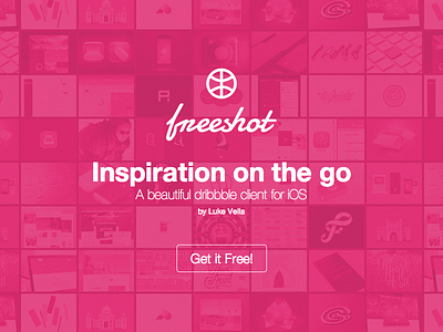 Freeshot App Official Launch! app freeshot ios iphone landing launch