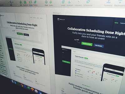 Landing Page - Light/Dark