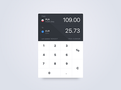 Currency Conversion App Concept