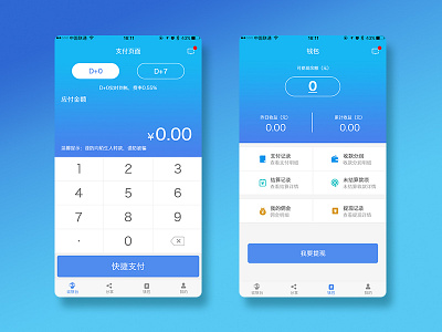 Payment APP app application interface payment ui