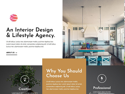 An Interior Design Web Design web design