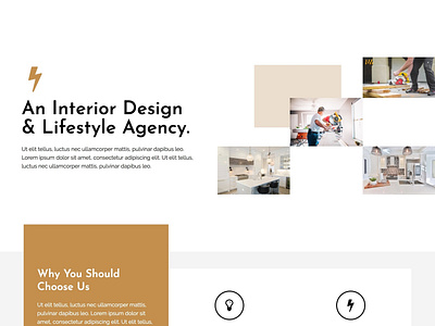 An Interior Design Web Design