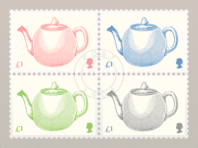 Teapot Stamp