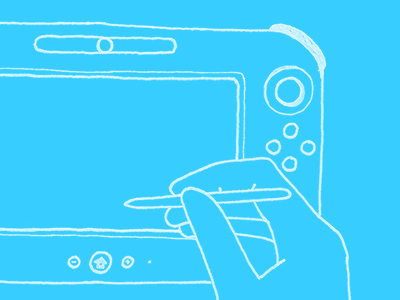 Wii U drawing