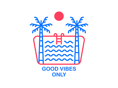 Good Vibes Only adventure beach camping carribean good vibes holiday monoline national park nature ocean outdoor pool sea summer swim swimming travel tropical vacation wave