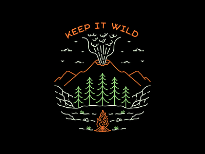 Keep It Wild 1 adventure camp camping forest hiking holiday journey landscape lava monoline mountain national park national parks nature outdoor outdoors park travel volcano wildlife
