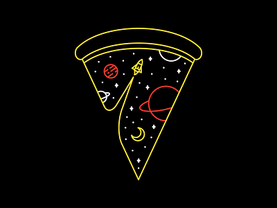 Space Pizza adventure alien astronout burger food hamburger holiday i love pizza journey monoline nasa pizza pizza and chill pizza lover pizzeria planet rocket space trip ufo