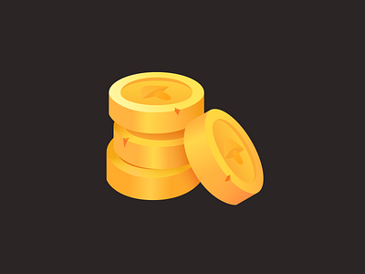 ✨Game Coins✨ coin coins game graphic design icon illustration logo vector