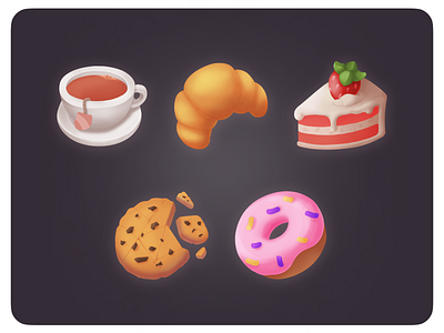 Game Icons 2d 2d art art icons illustration props ui