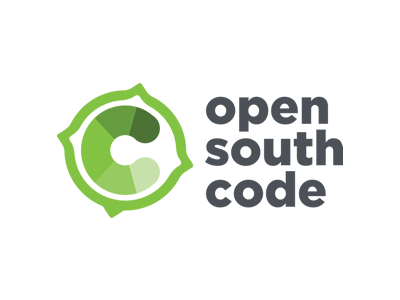 Open South Code event logo logo design
