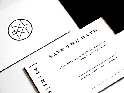 save the date black and white invitation save the date wedding