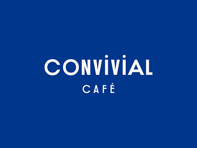 Convivial Logo branding cafe food identity logo restaurant