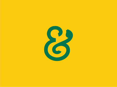 Ampersand ampersand and brand branding illustrator logo logotype plant pots typography vases