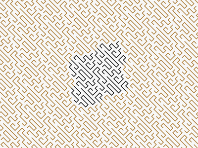 Labyrinth brand branding design illustrator labyrinth location maze pattern scouting