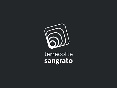 San Grato brand branding brick clay design illustrator logo manufacturer terracotta