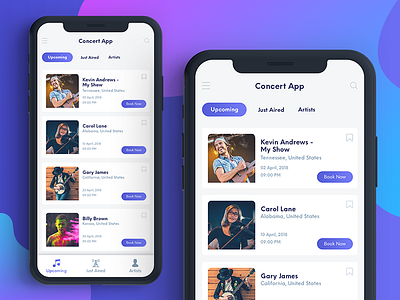 Concert Ticketing App - Wip app concert music musicapp