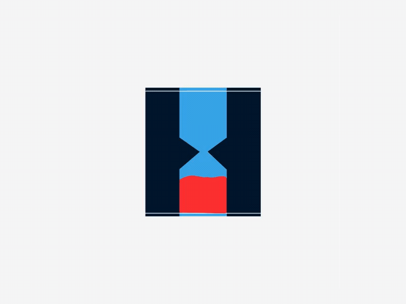 Letter H - 36 Days Of Type 2d 36days 36daysoftype abstract after effects animation calendar fake 3d minimal morphing motion motion design motion graphics time transition type