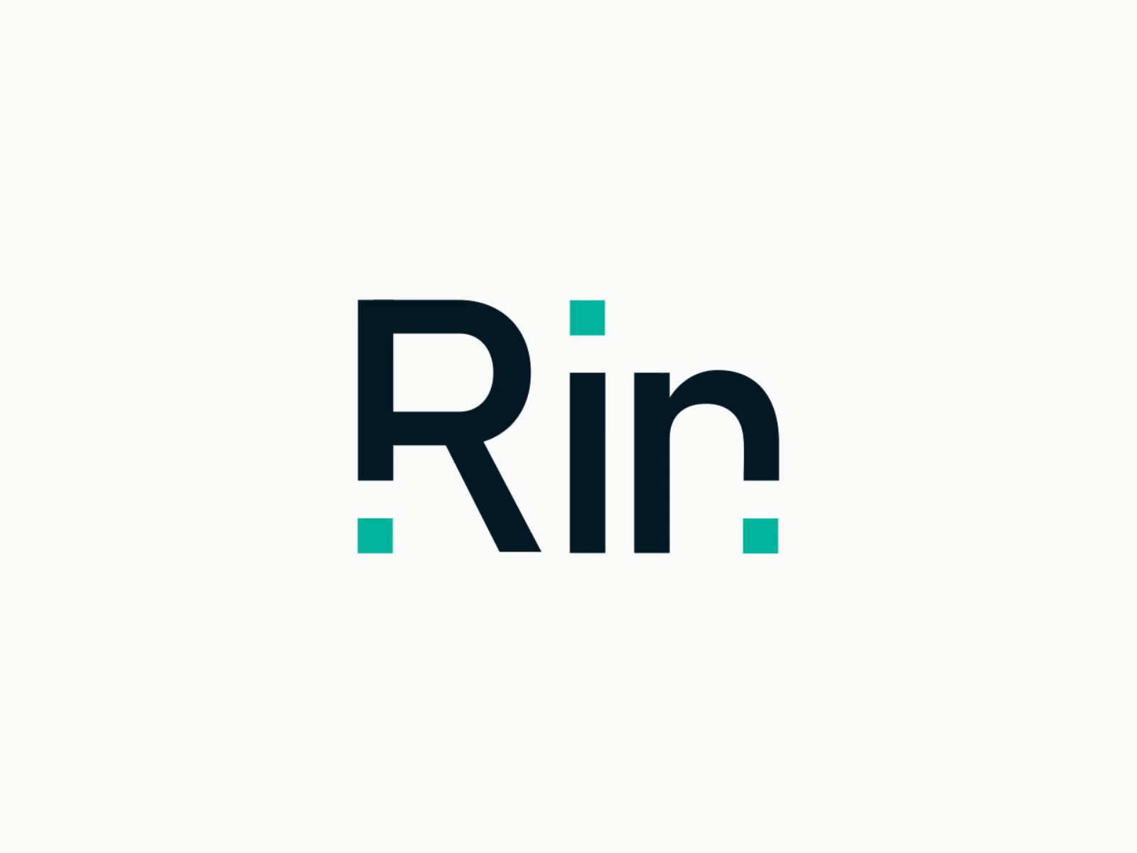 Rin | Logo Animation 2d abstract animated animated gif animated logo animated logos animated type animation app app logo app logo animation design logo animation loop minimal motion motion design smooth square transition